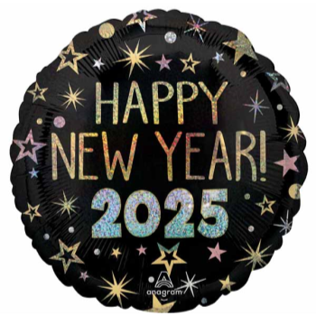 Image de 18" FOIL - 2025 HAPPY NY CELEBRATION