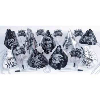 Image de KITS - STARLIGHT PARTY KIT FOR 50 BLACK &SILVER