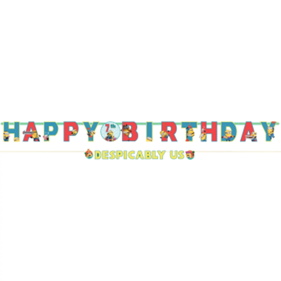 Picture of Despicable Me Jumbo Letter Banner Kit