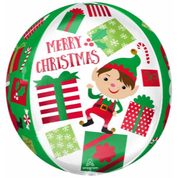 Picture of 16" ORBZ - SANTA & ELF XMAS 