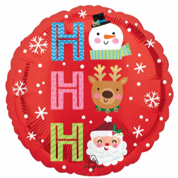 Picture of 18" FOIL - HO HO HO