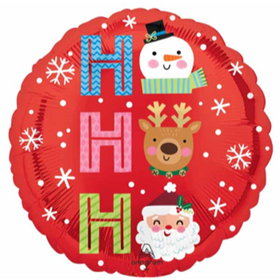 Picture of 18" FOIL - HO HO HO