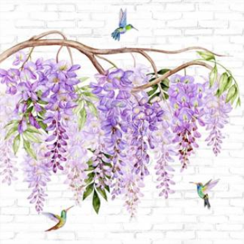Image de TABLEWARE - LAVENDAR BRANCH - LUNCHEON NAPKIN