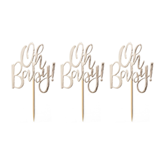 Image sur DECOR - Oh Baby! Cupcake Topper