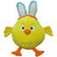 Image de Plush Chick w/ Bunny Ears 8"