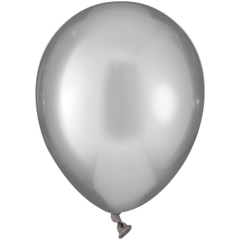 Image de 5" Metallic Luxaire Latex Balloon - Platinum
