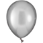 Picture of 5" Metallic Luxaire Latex Balloon - Platinum