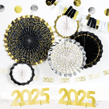 Image de DECOR - 2025 Room Decorating Kit - Black, Silver, Gold