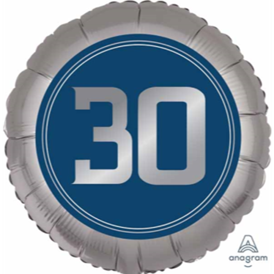 Picture of 18" FOIL - HAPPY BIRTHDAY MAN 30TH
