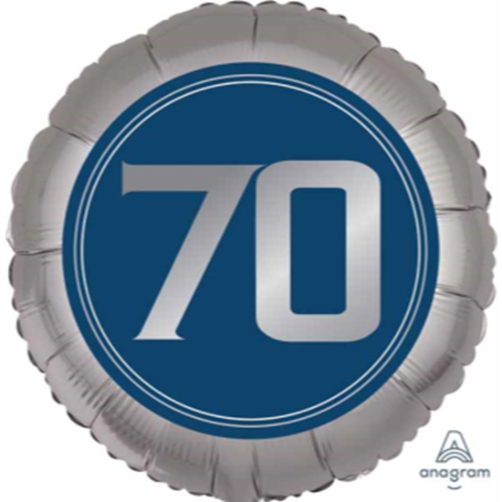 Image sur 18" FOIL - HAPPY BIRTHDAY MAN 70TH