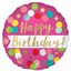Picture of 18" FOIL - HAPPY BIRTHDAY PINK CONFETTI
