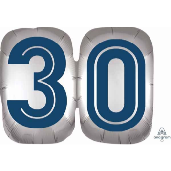 Image de 25" - HAPPY BDAY MAN 30TH SHAPE