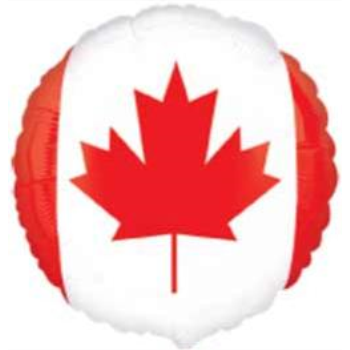 Picture of 18" FOIL - CANADA DAY MYLAR 