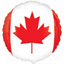 Picture of 18" FOIL - CANADA DAY MYLAR 