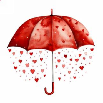 Image de TABLEWARE - RED UMBRELLA - LUNCHEON NAPKIN