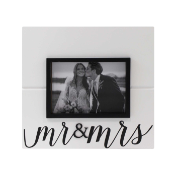 Image de GIFT LINE - MR & MRS FRAME - BLACK SCRIPT