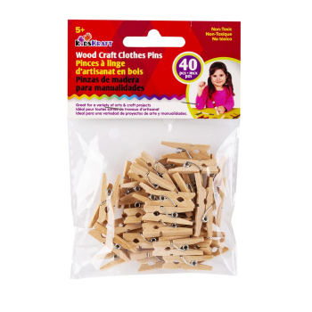 Picture of FAVOUR - WOOD CRAFT CLOTHES PINS