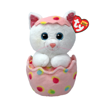 Image de SMALL BEANIE BOOS  - GIGGLES ( CAT IN EGG )