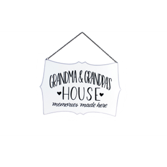 Picture of DECOR - GRANDMA AND GRANDPA HANGING PLAQUE
