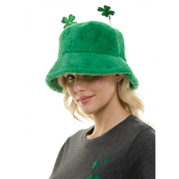Image de WEARABLES - PLUSH BUCKET HAT - ST PATS BOPPERS