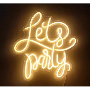 Image de LET'S PARTY NEON SIGN 