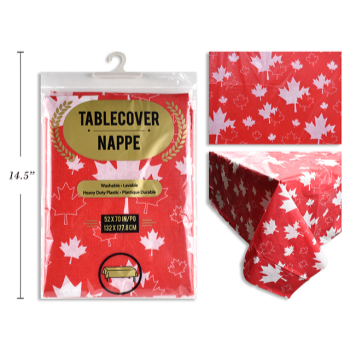 Picture of DECOR - 52x70 CANADA DAY FLANNEL TABLECOVER