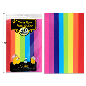 Image de TISSUE - MULTI COLOUR TISSUE MIX PACK 