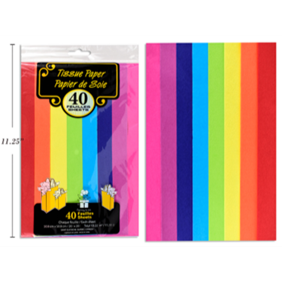 Image sur TISSUE - MULTI COLOUR TISSUE MIX PACK 