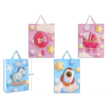 Image de BAGS - LARGE 3D GIFT BAG BABY 