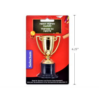 Picture of TROPHY - MINI GOLD PACKAGED