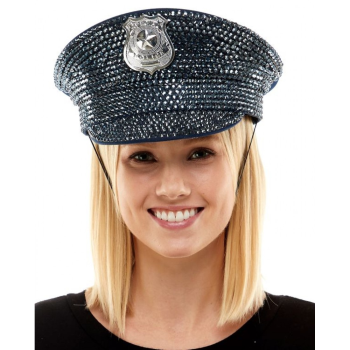 Image de HAT - GLAM GEMS NAVY POLICE HAT