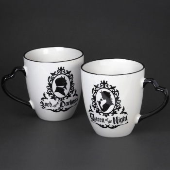 Image de TABLEWARE - DOUBLE SIDED MUG SET - QUEEN & LORD