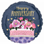 Image de 18" FOIL - ANNIVERSARY CAKE 