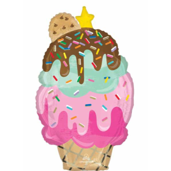 Image de HERES THE SCOOP CONE 30" SUPERSHAPE