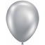 Picture of 5" EFFECTS - SILVERY LATEX BALLOONS - TUFTEK