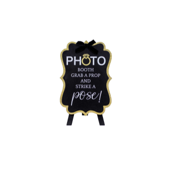 Image de GIFT LINE - MDF TABLE TOP - PHOTO BOOTH SIGN  
