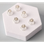 Picture of WEARABLE -  Pearl and Gem Spiral Hair Pin