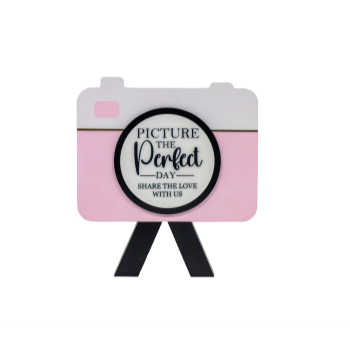 Image de GIFT LINE - MDF TABLE TOP - CAMERA SIGN  