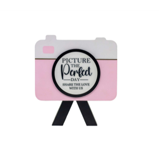 Image sur GIFT LINE - MDF TABLE TOP - CAMERA SIGN  