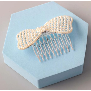 Image de WEARABLE - Pearl Bow Comb Clip
