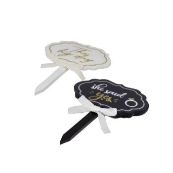 Image de GIFT LINE - MDF WEDDING SIGNS 2pc SET