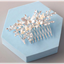 Image de WEARABLE - Pearl Metal Butterflies Comb Clip