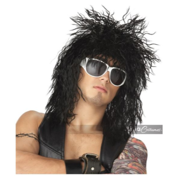 Image de BLACK - ROCKIN' DUDE WIG 