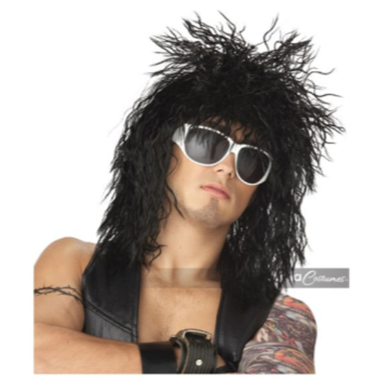 Image sur BLACK - ROCKIN' DUDE WIG 