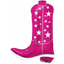 Picture of 26" COWGIRLY BOOT SHAPE FOIL 