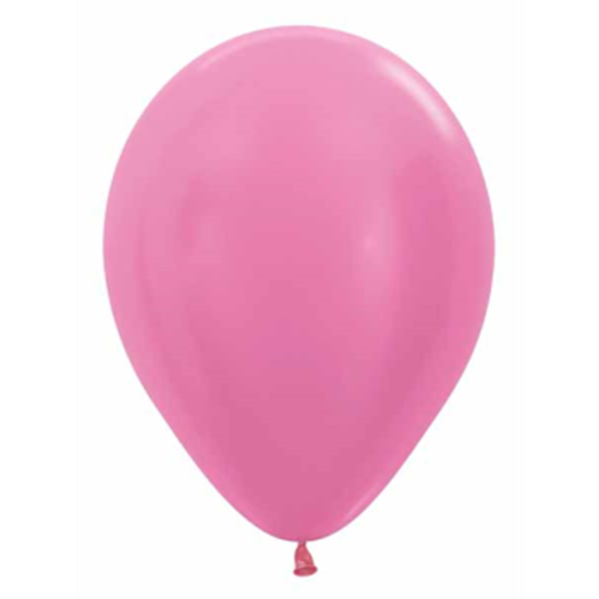 Picture of 5" SATIN FUCHSIA LATEX BALLOONS - SEMPERTEX