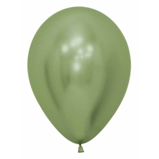 Picture of 5" REFLEX LIME GREEN LATEX - SEMPERTEX