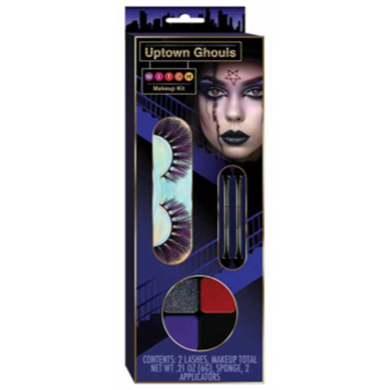 Picture of UPTOWN GHOULS WITCH KIT W/LASHES