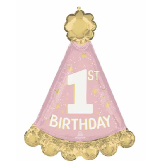 Image sur MISS 1ST BDAY HAT SUPERSHAPE