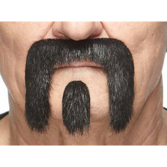 Image sur MUSTACHE AND SQUARE PINCH - BLACK
